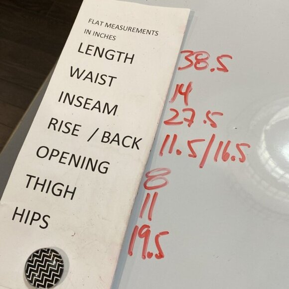 Frank and Oak Jane Navy Blue Straight Leg Pants Size 4 - Picture 13 of 13